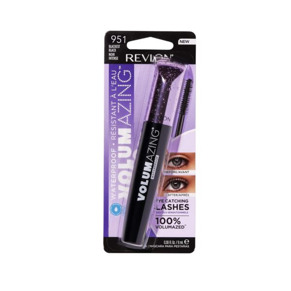 Revlon Women Mascara Volumazing Waterproof Black - Image 3